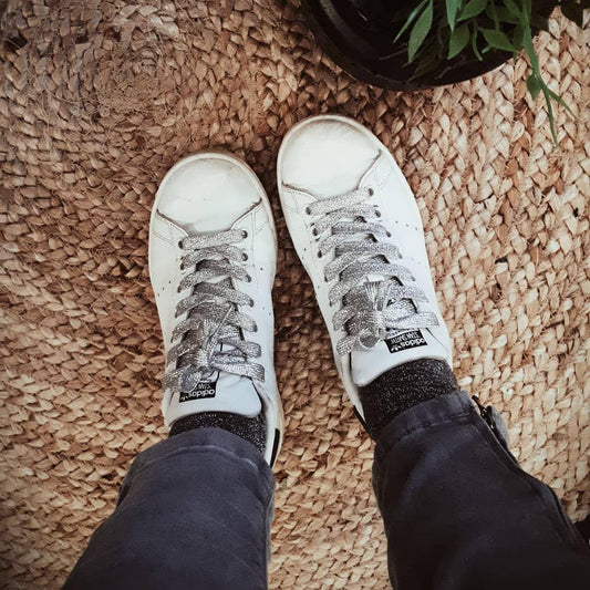 Silver Shoelaces