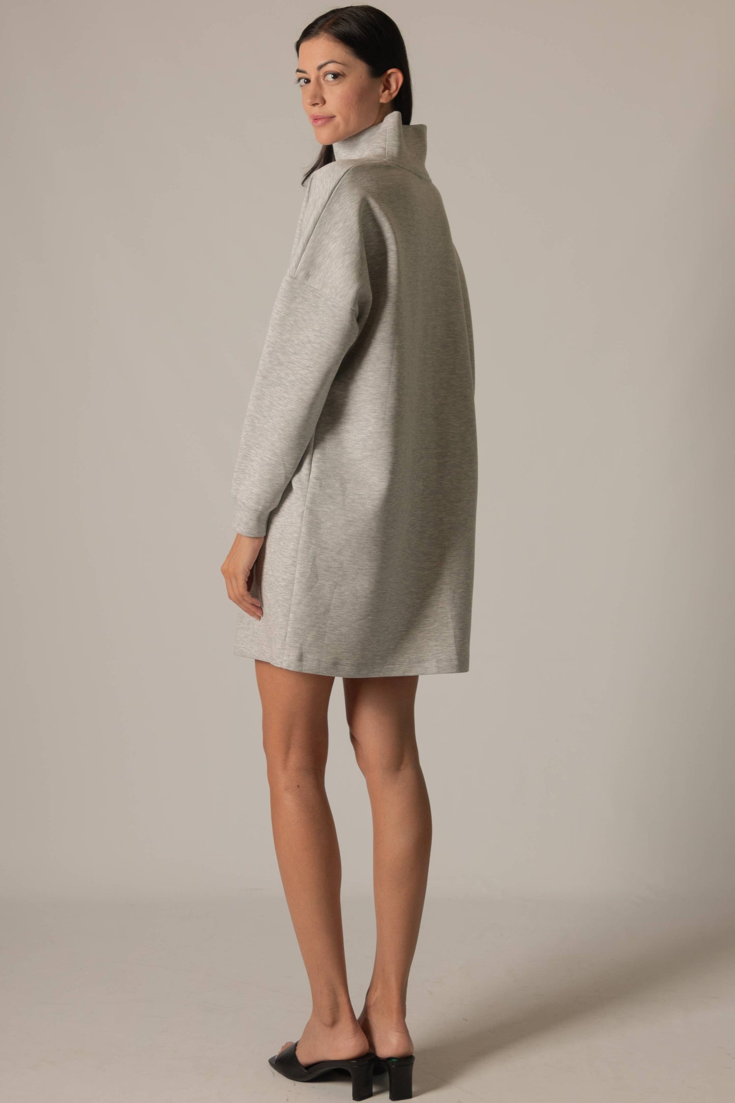 Charlotte Cowl Neck Dress