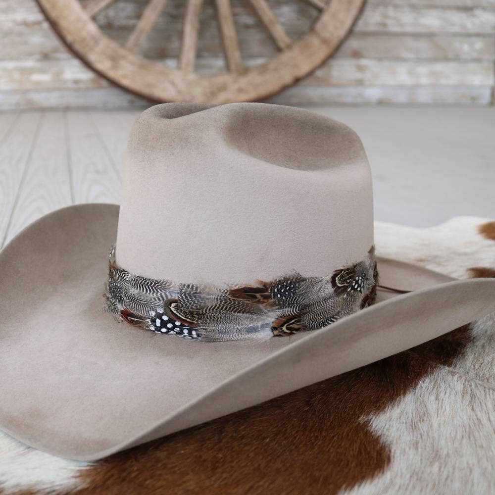 Western Feather Spotted Eagle II Hat band
