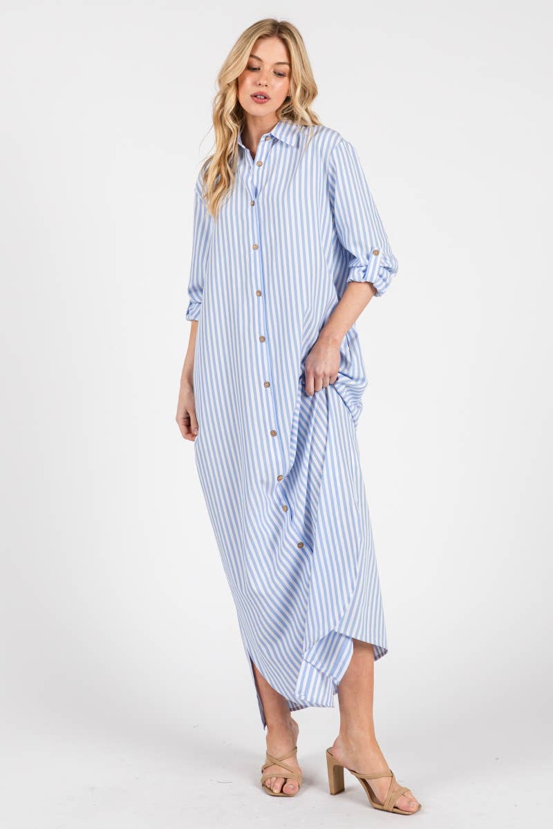 Sutton Stripe Maxi Dress