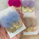Faux Fur Earrings