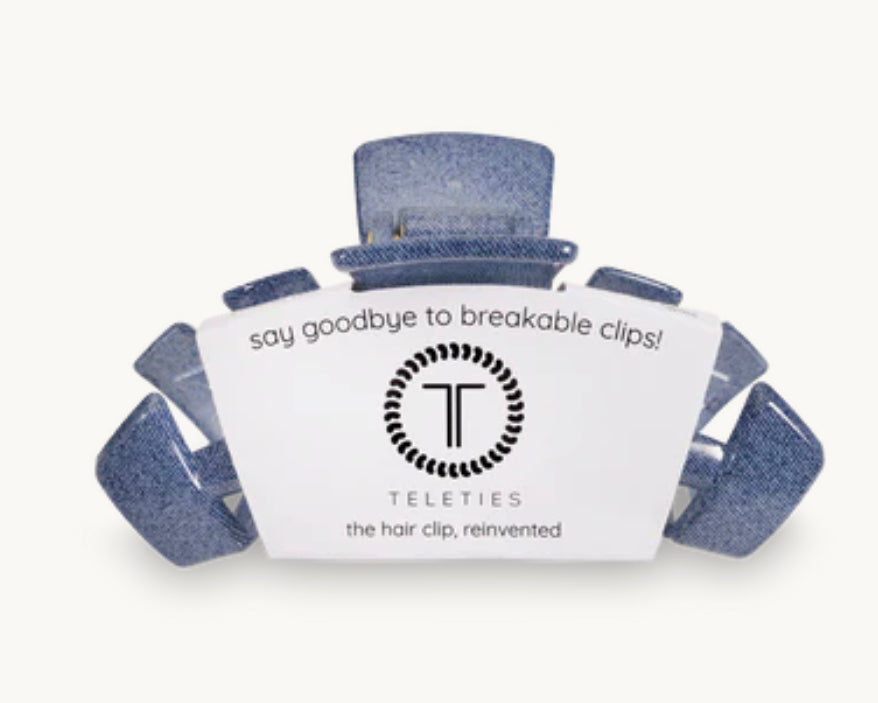 TELETIES-Medium Classic Hair Clips