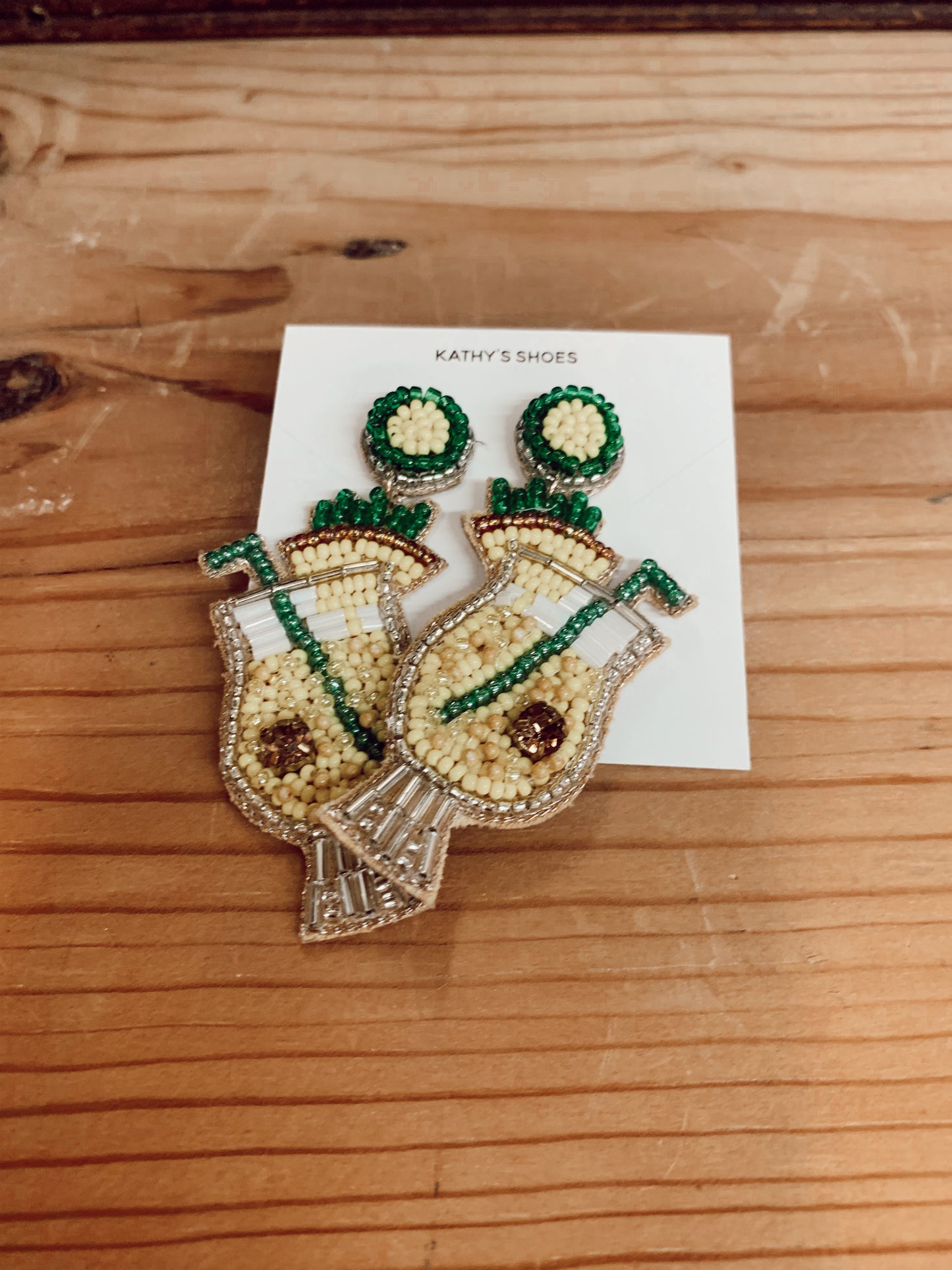 Beaded Cocktail Earrings