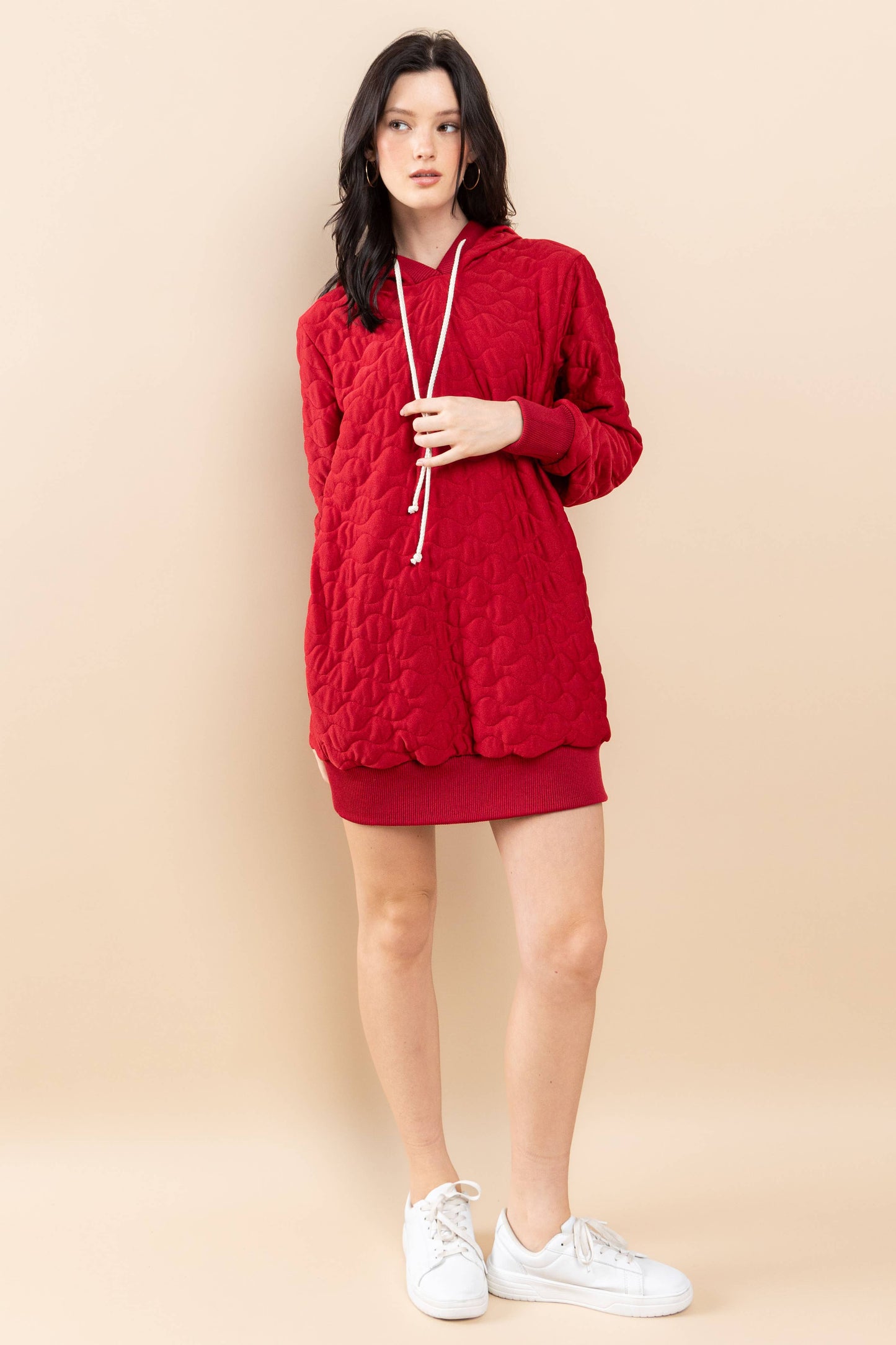 Betty Quilted Hoodie