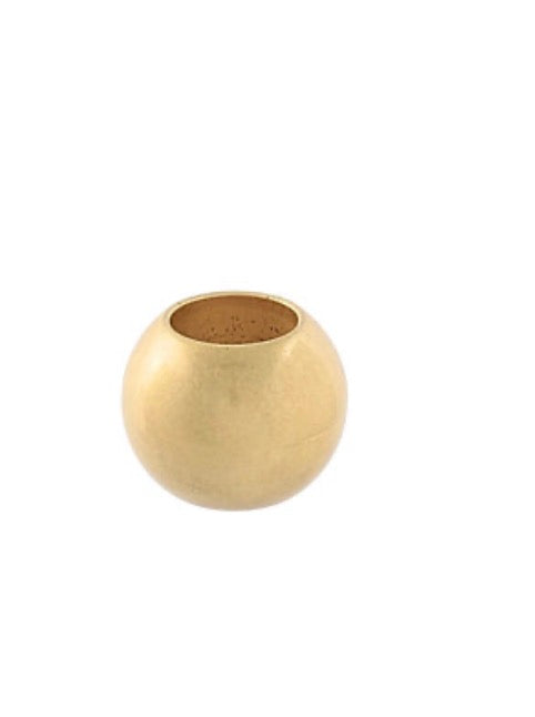 25mm Gold Ball Scarf Ring