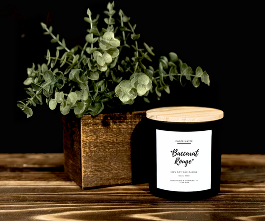 Baccarat Rouge (Dupe) 16 oz 100% Soy Candle  