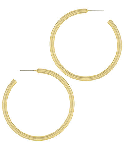 Vintage Gold Hoops