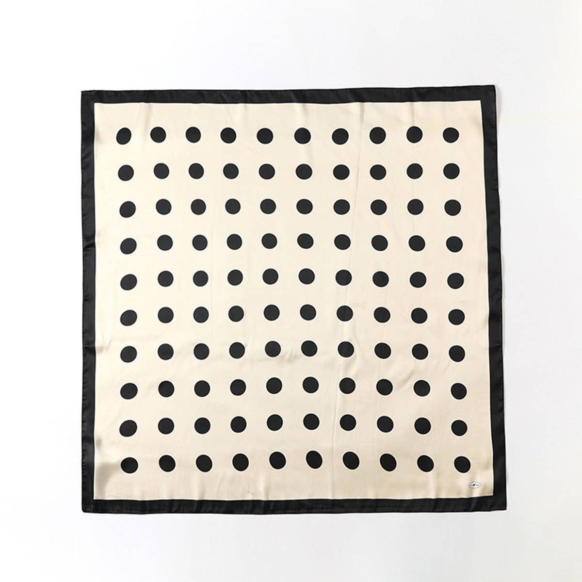 Polka Dot Silky Scarf
