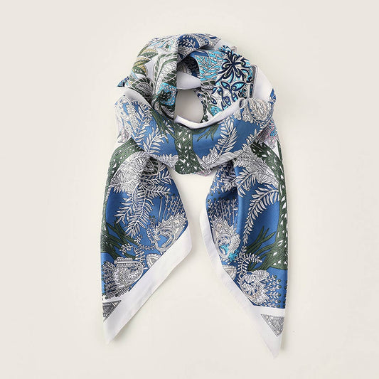 Vintage French Print Scarf