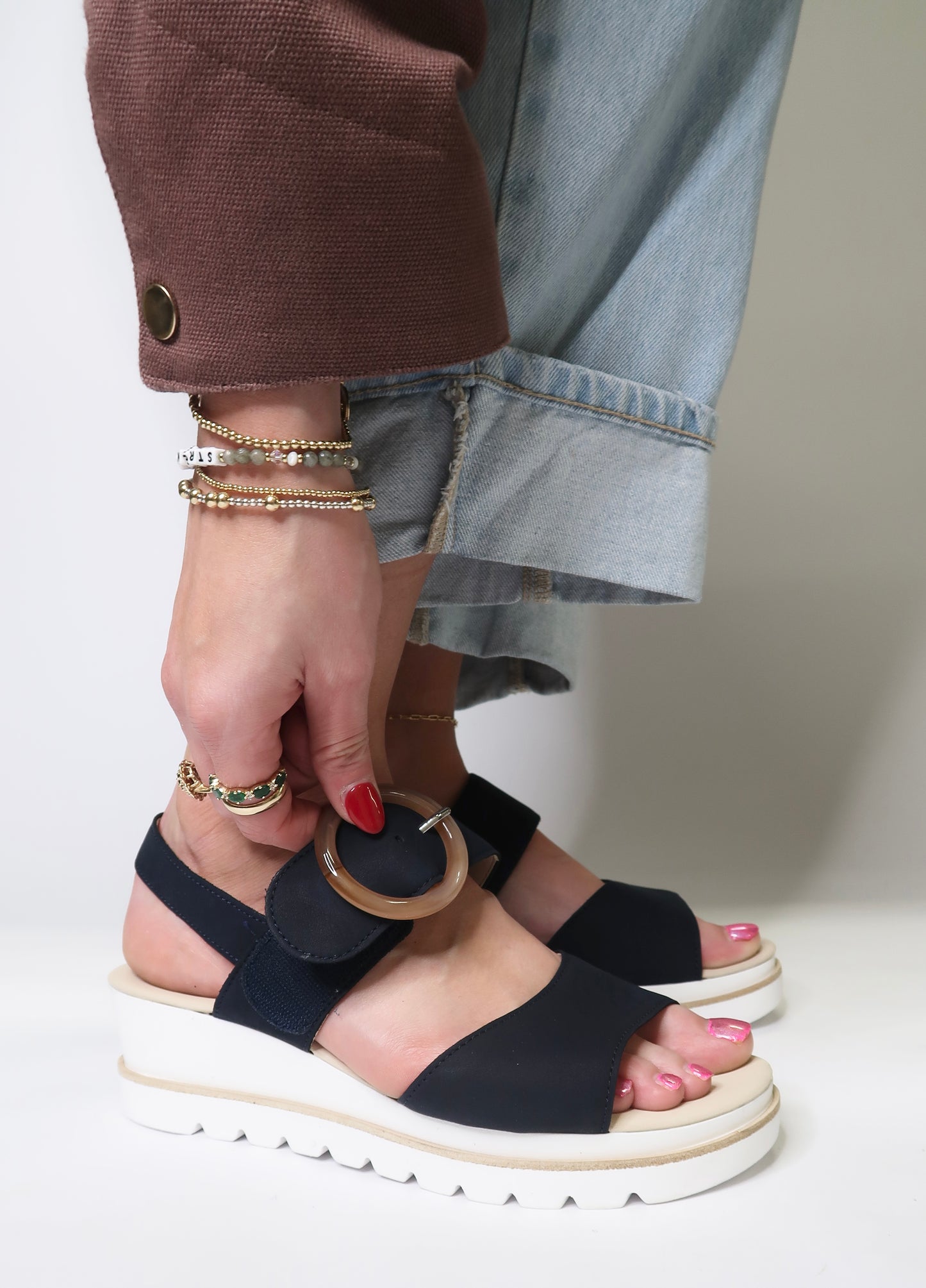 GABOR- Buckle Sandal