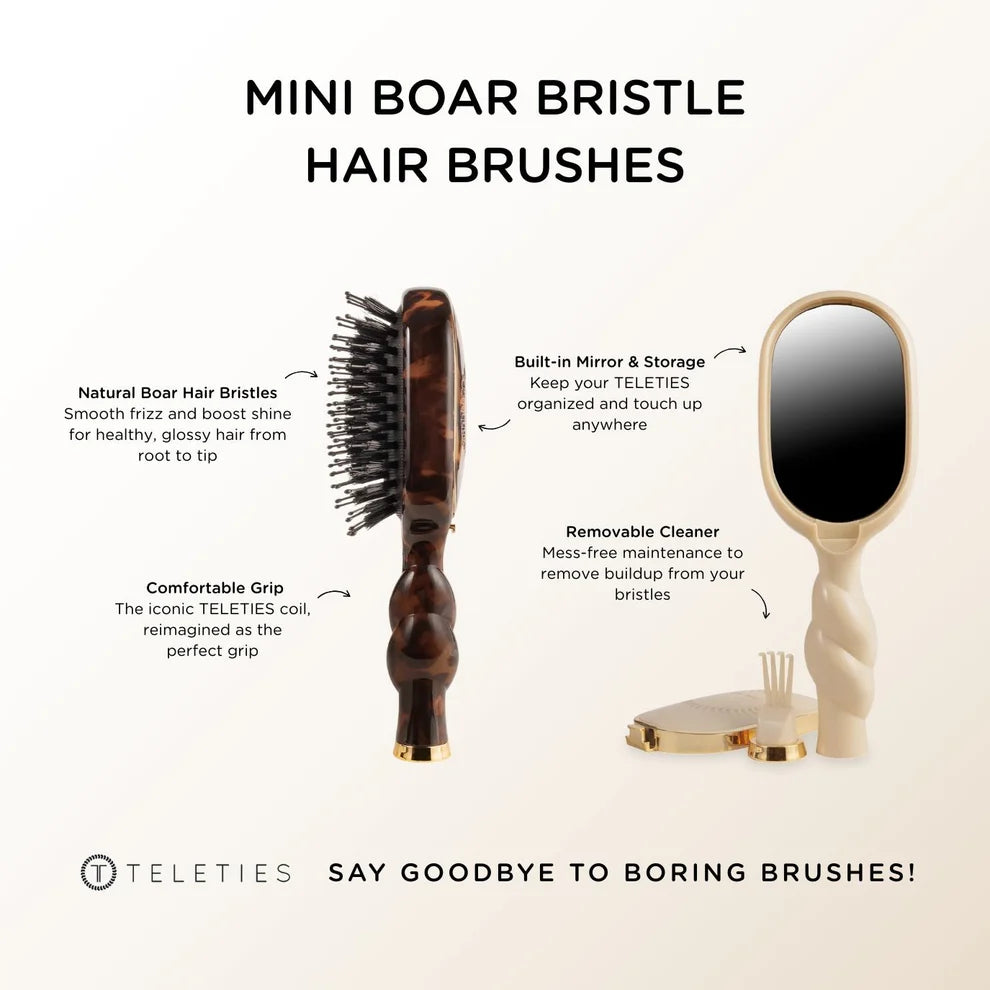 TELETIES- Mini Boar Brush