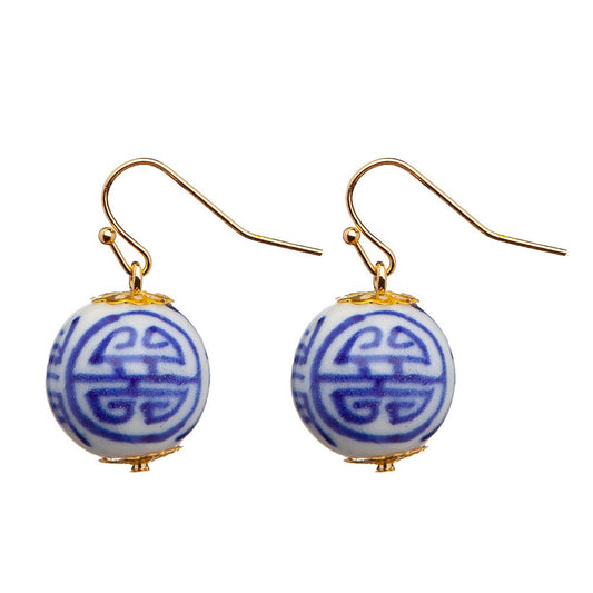 China Blue Earrings