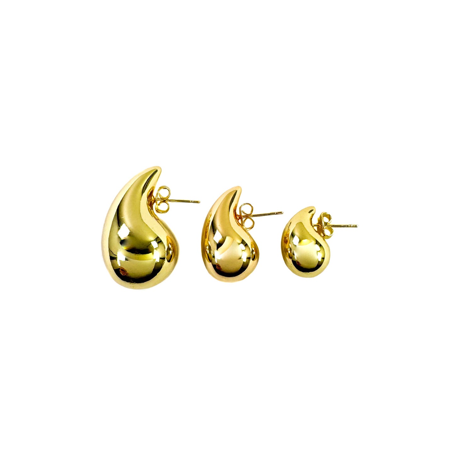 Teardrop Waterdrop Earrings 18k Gold filled- Silver filled
