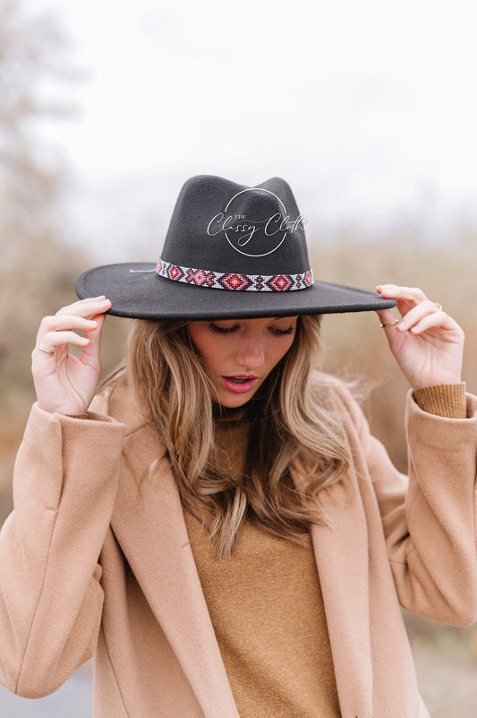 Aztec Wide Brim Hats