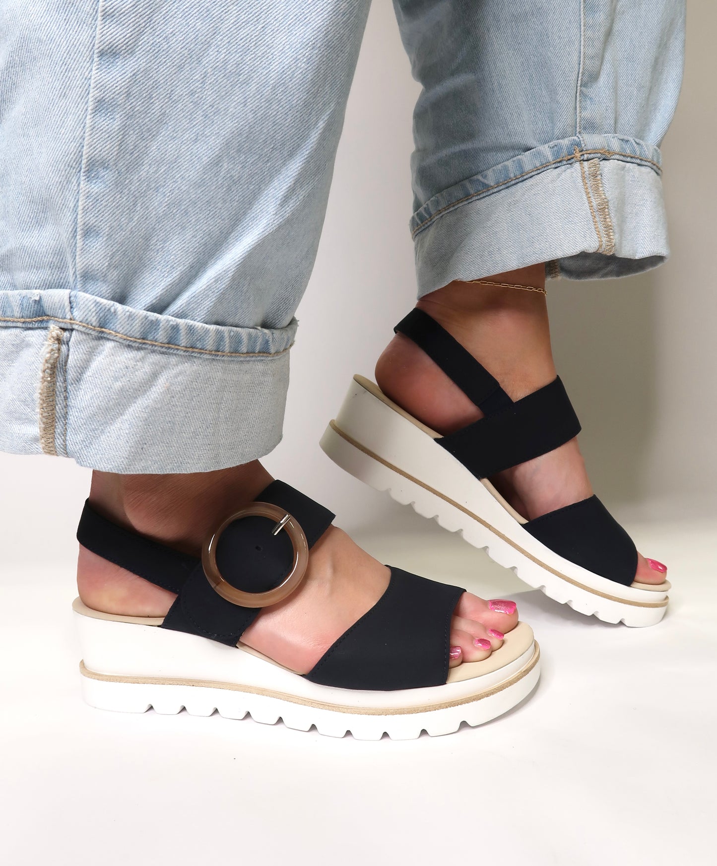 GABOR- Buckle Sandal