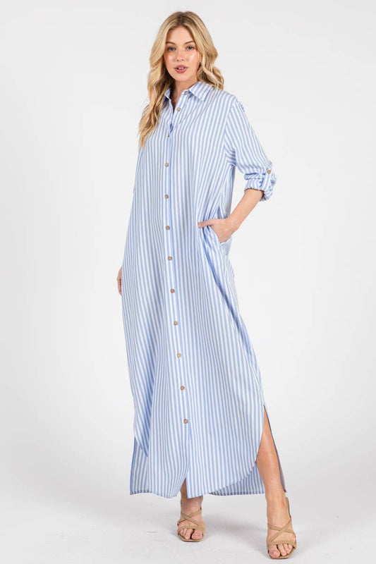 Sutton Stripe Maxi Dress