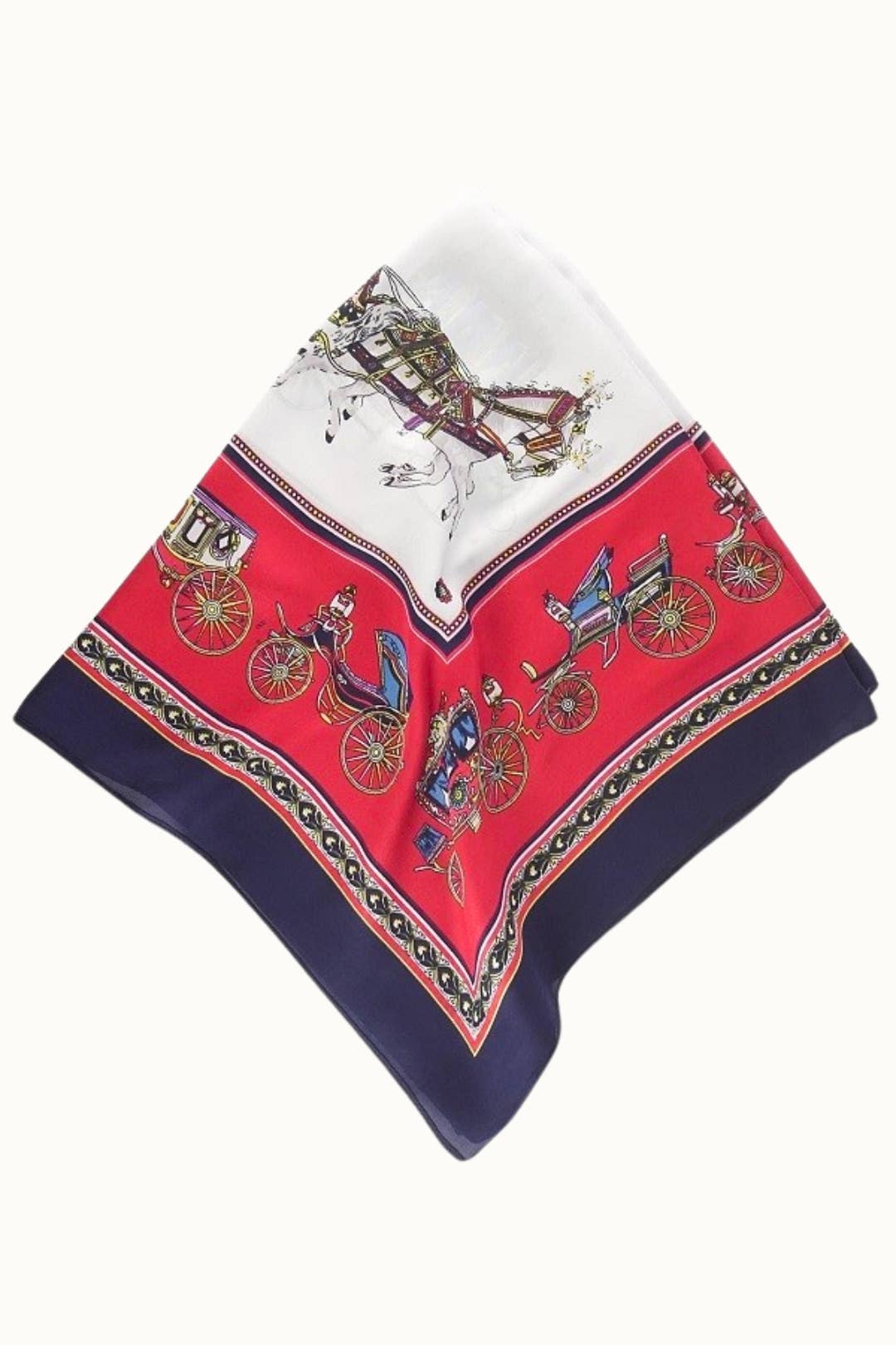 Saddle up Satin Square Scarf