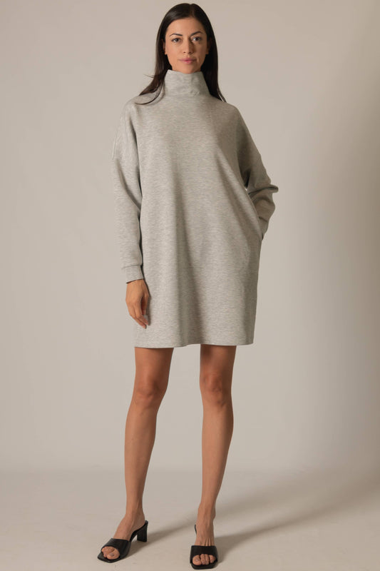 Charlotte Cowl Neck Dress