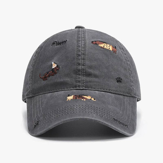 Dachshund Embroidered Hat
