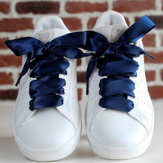 Navy blue Shoelaces