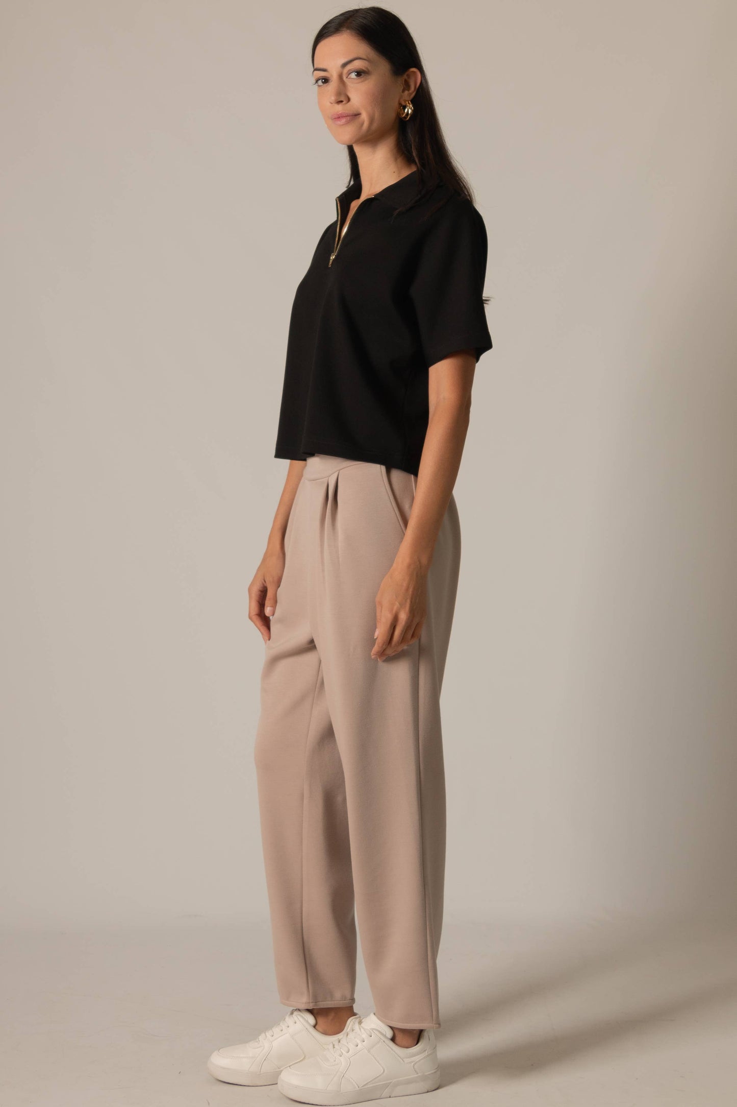 Brittney Quarter Zip Top