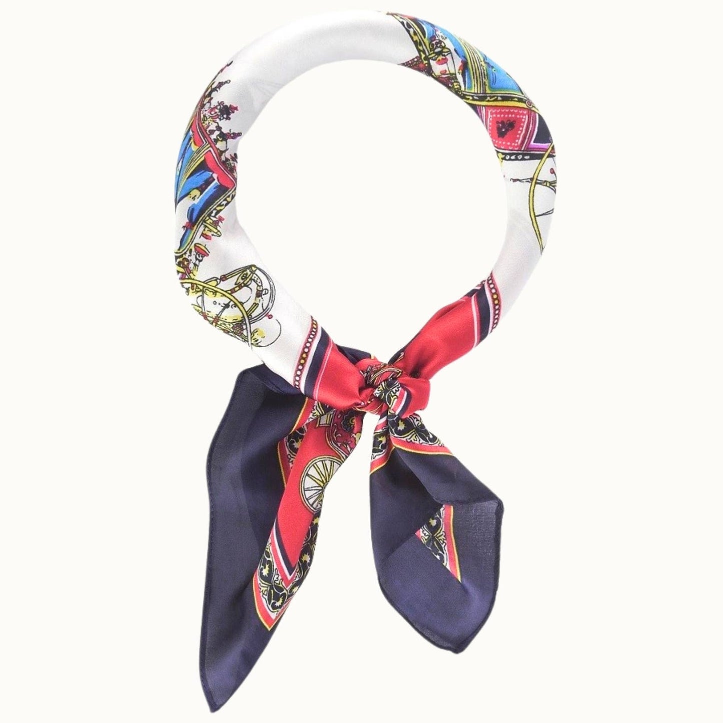 Saddle up Satin Square Scarf
