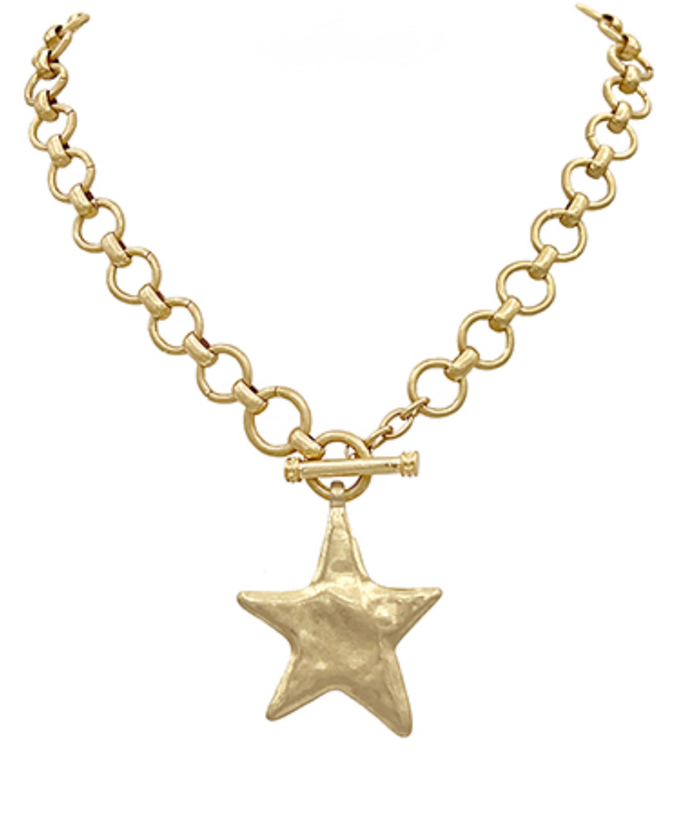 Gold Star Necklace