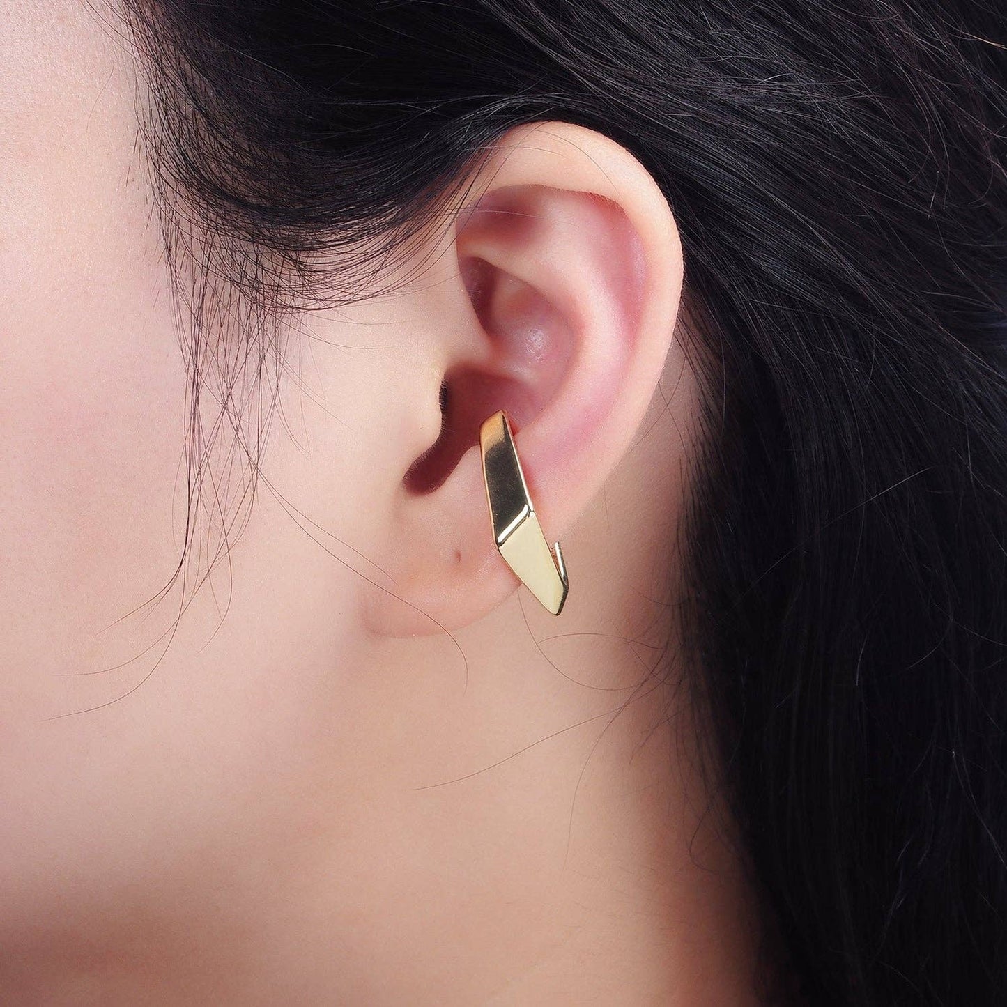 Geometric Modern Statement Ear Cuff Earrings