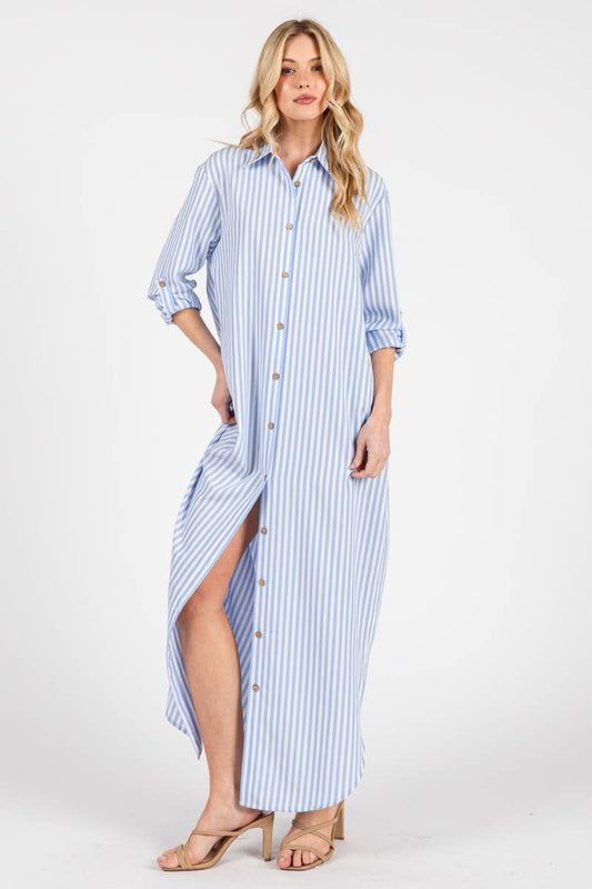 Sutton Stripe Maxi Dress