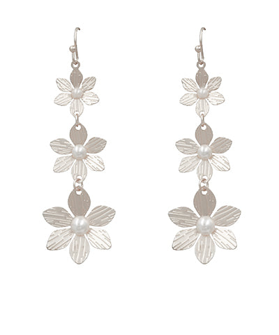 Flower Drop Earrings