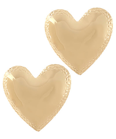 Big Chunky Heart Earrings