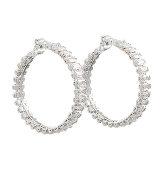 30mm Baguette Hoops