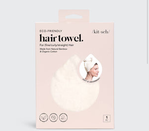 /KIT•SCH/- Microfiber Hair Towel