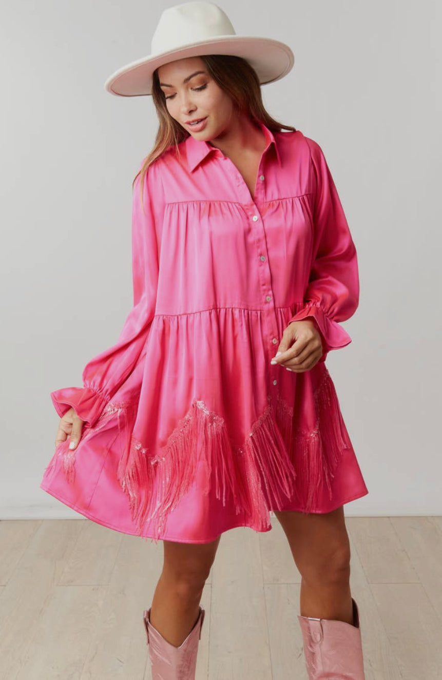 Cowgirl Barbie Shirt Dress