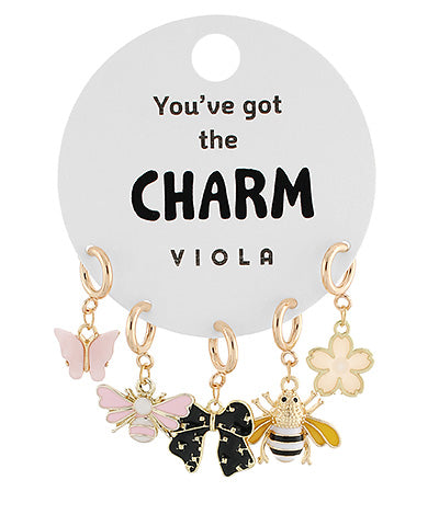 Spring Shoe Charm Set