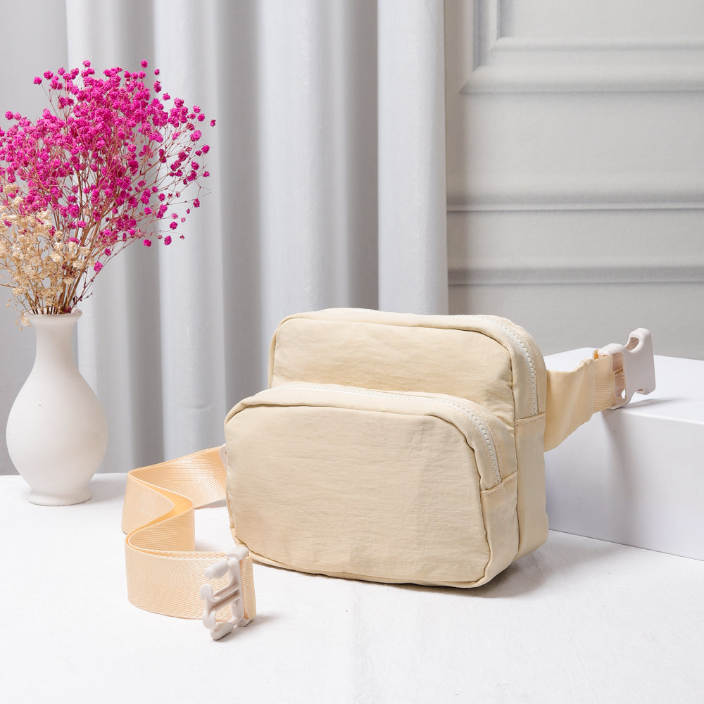 Double Zip Belt Bags