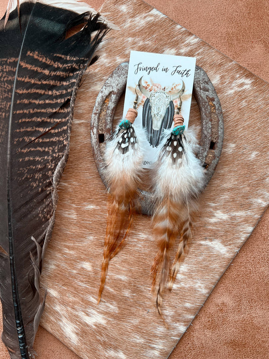 Clearwater Feather Earrings