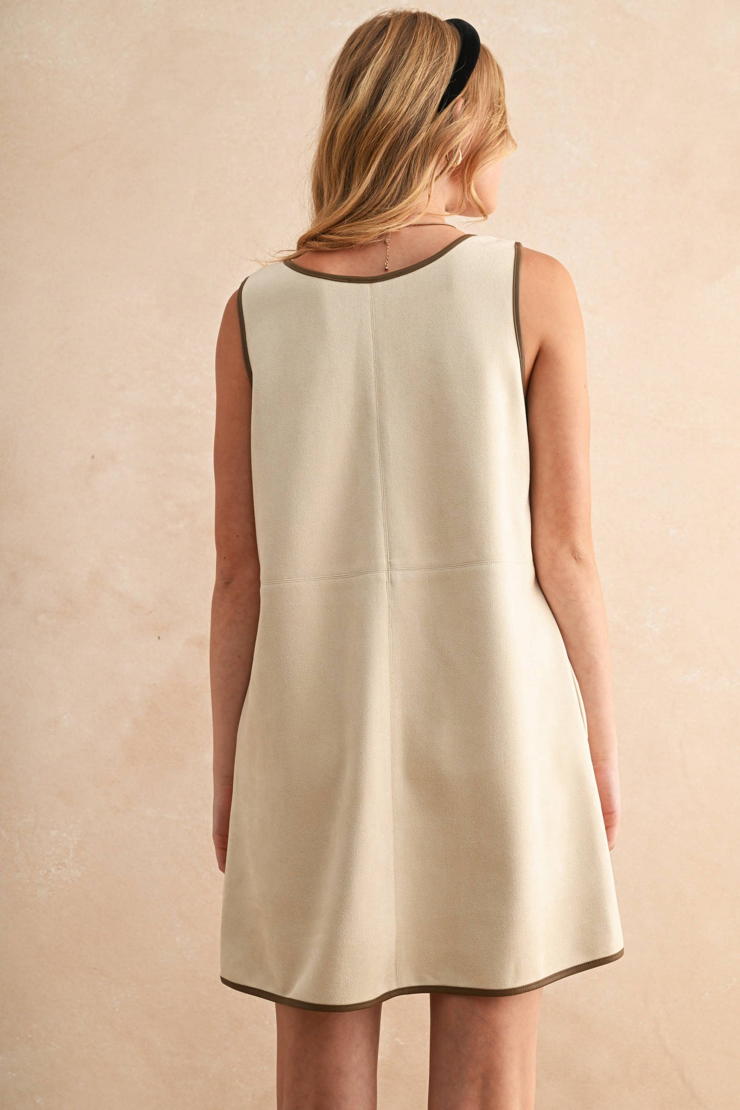 Moonlit Suede Dress