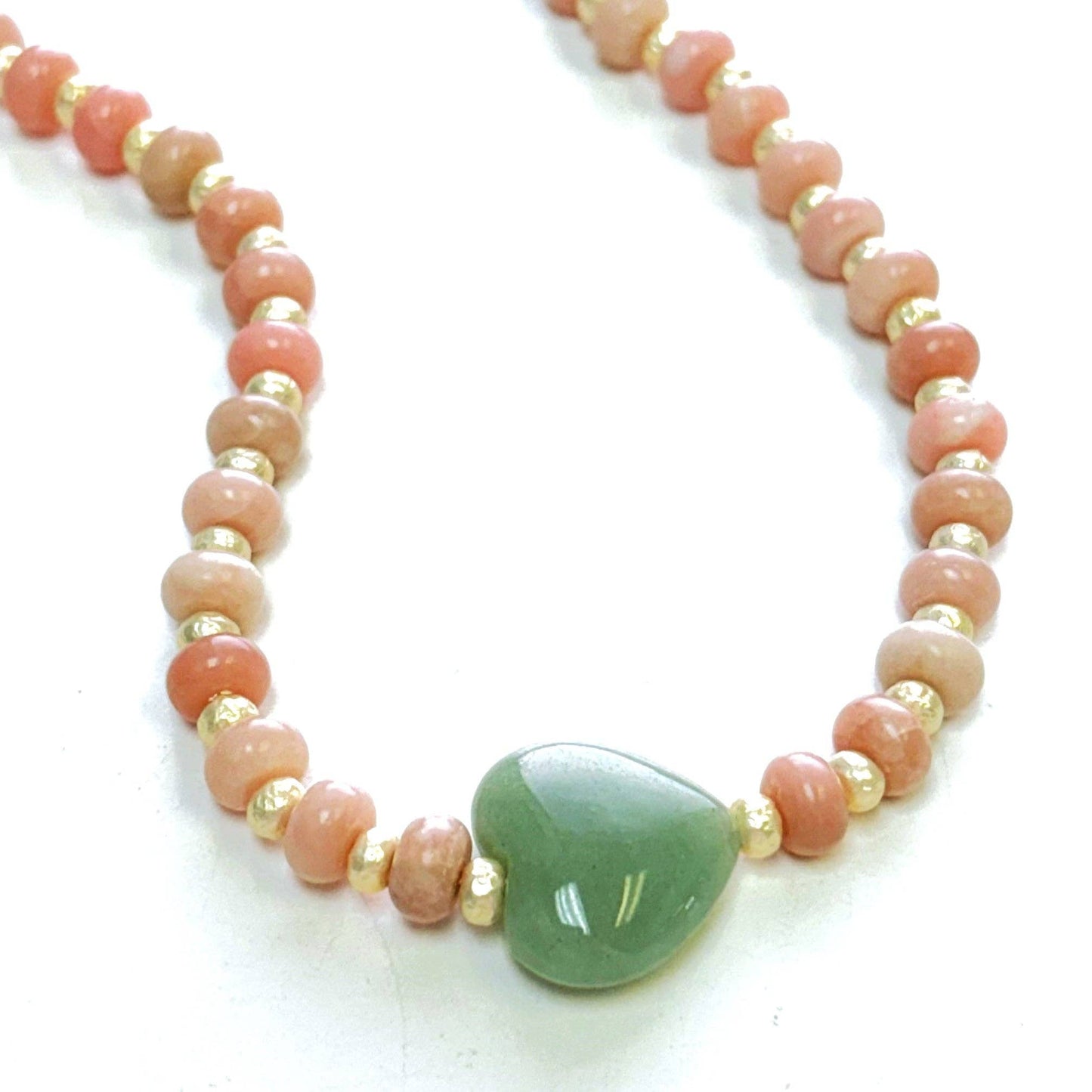 Arden Pink Opal Necklace
