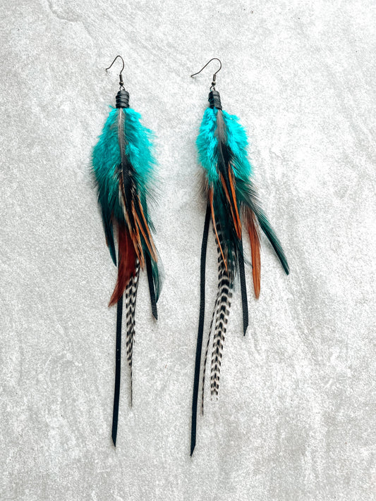 Willow Creek Feather Earring