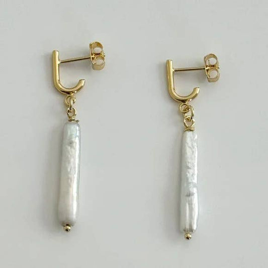 Justiene Pearl Earrings
