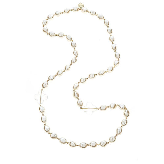Long Pearl Folli Necklace