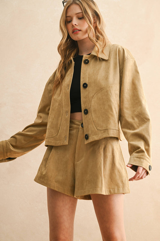 Kit Suede Jacket