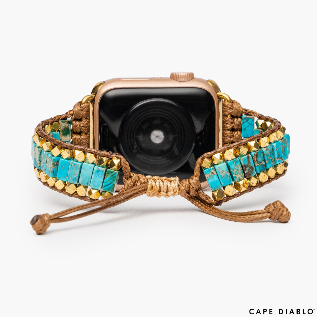 Bold Boho Turquoise Apple Watch Strap