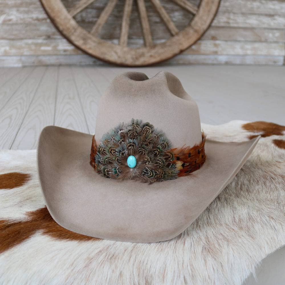 Western Feather Stellar Hat Band