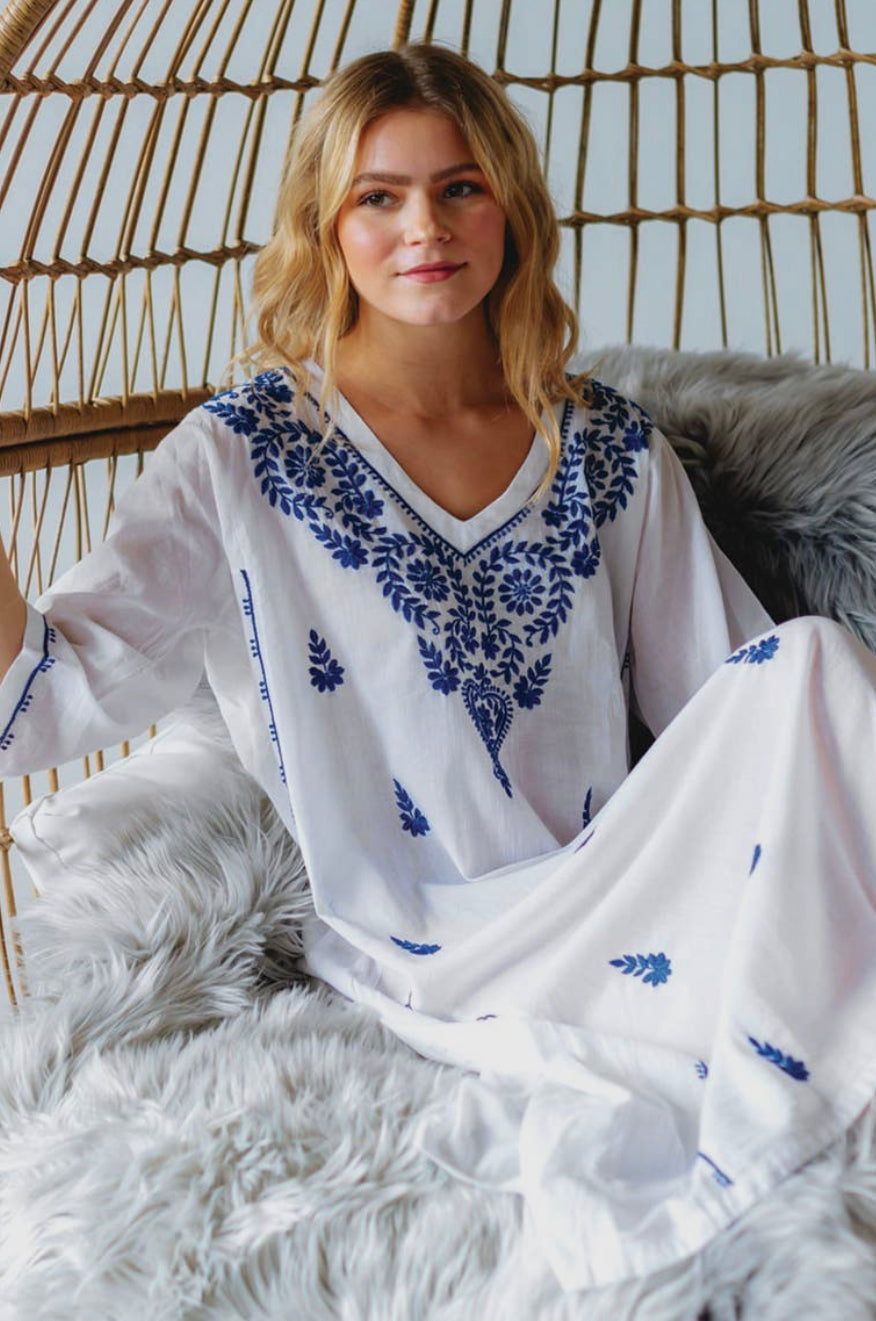 Parama Embroidered Caftan