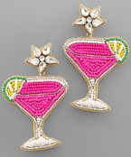 Martini Earrings