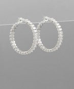 Crystal Hoops