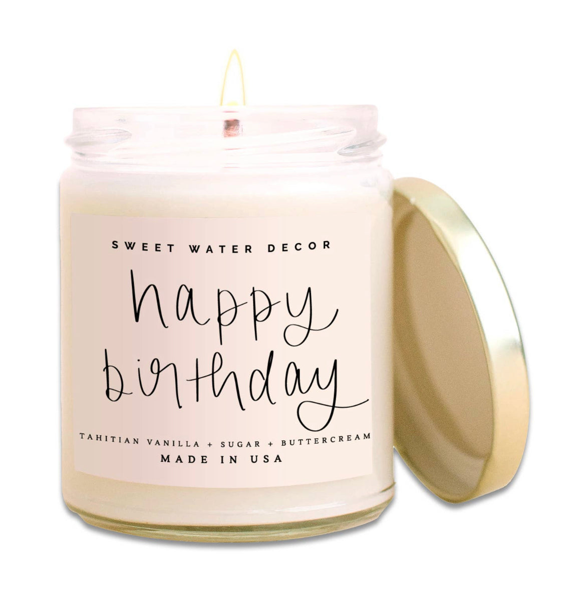 HAPPY BIRTHDAY Soy Candle