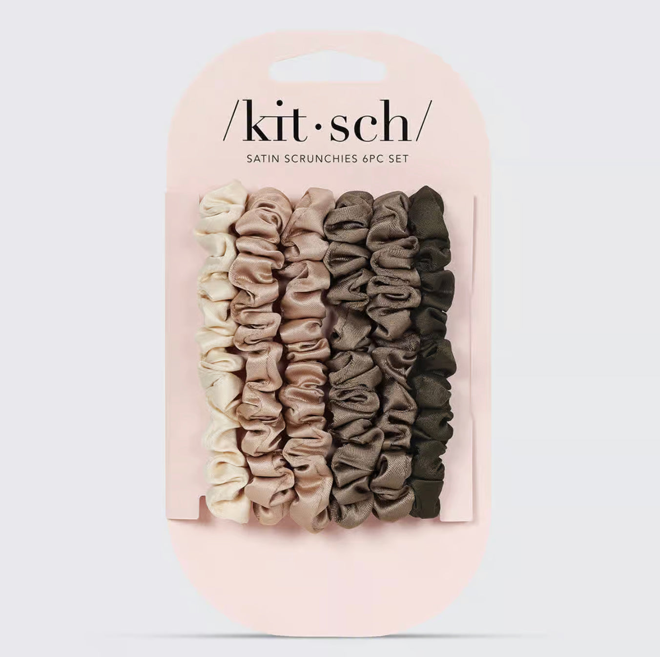 /KIT•SCH/- Ultra Petite Satin Scrunches
